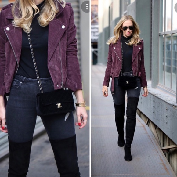 Blank NYC Suede Moto Jacket - Picture 4 of 9